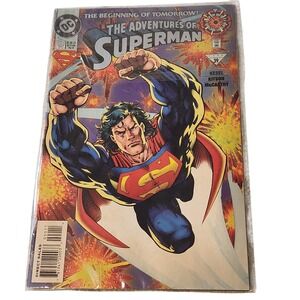 Vintage 1994 The Adventures of Superman #0 DC‎ Comics Kesel Kitson Comic Book